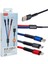 Üçlü Hızlı Şarj ve Data Kablosu 2.4A JKX-N04 Lightning Type-C Micro USB 1