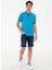 U.S. Polo Assn. Polo Yaka Regular Fit Mavi Erkek T-Shirt 4