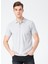 Gri Erkek Cepli Polo T-Shirt 4