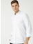 Pamuk Beyaz Erkek Gömlek 1