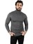 Antracite Standart Fit Balıkçı Yaka Düz Kazak 2002292 2