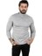 Gri Standart Fit Balıkçı Yaka Düz Kazak 2002292 3