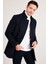 Slim Fit Pamuklu Kaşe Kaban Erkek Kaban 5840099 1