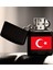 Home Türk Bayraklı Siyah Benzinli Metal Çakmak-1 1
