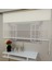 LZR1035 Çift Mekanizmalı Lazer Kesim Tül ve Stor Perde Beyaz 140 x 200 2