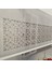 LZR1040 Çift Mekanizmalı Lazer Kesim Tül ve Stor Perde Beyaz 110 x 200 3