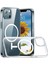 Apple iPhone 13 Mini Magsafe Özellikli Shock Proof Şeffaf Silikon Kılıf 2