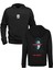 Mr.robot Baskılı Siyah Ön Arka Baskılı Sweatshirt 1