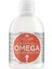 Omega 1000 ml Cansız ve Yıpranmış Saçlara Omega-6 Kompleksli ve Macadamia Yağlı Onarım Şampuanı 1