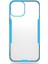 Apple iPhone 12 Kılıf Şeffaf Arka Renkli Çerçeve Hpr 1