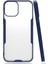 Apple iPhone 12 Mini Kılıf Şeffaf Arka Renkli Çerçeve Hpr 3