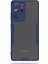 Samsung Galaxy S21 Ultra Kılıf G998 Şeffaf Arka Renkli Çerçeve Hpr 1