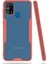 Samsung Galaxy M31 Kılıf M315 Şeffaf Arka Renkli Çerçeve Hpr 3