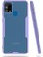 Samsung Galaxy M31 Kılıf M315 Şeffaf Arka Renkli Çerçeve Hpr 3