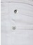 Düşük Bel Slim Fit Beyaz Erkek Denim Pantolon 2