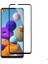 Samsung Galaxy A21S Cam Ekran Koruyucu Esnek Mat Seramik Siyah 1