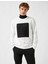 Erkek Kabartma Baskılı Sweatshirt 2