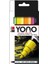Yono Marker Set Neon 4x1.5-3mm 1