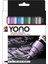 Yono Marker Set Pastel 6x1.5-3mm 1