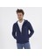 Erkek Kapişonlu S-Shırt - Lacivert 2
