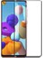 Samsung Galaxy A21 Ekran Koruyucu Full Tam Kaplayan Kavisli Tempered Cam 1