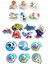 18 Set - 60 Parça Tox Hayvanlar, Deniz Canlıları ve Ulaşım Araçları 2+ Keçe Yapboz - 2 Yaş Puzzle T01 T02 T03 2