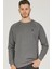 V4003 Reglan Kol Erkek Sweatshirt-Antrasit 1