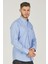 G725 Dewberry Erkek Gömlek-Mavi 4