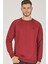 V4003 Reglan Kol Erkek Sweatshirt-Bordo 1