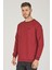 V4003 Reglan Kol Erkek Sweatshirt-Bordo 4