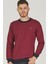 V4004 Erkek Sweatshirt-Bordo 3