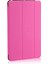 Apple iPad Pro 12.9'' 2021 5. Nesil Kılıf (A2378-A2461-A2379-A2462) Slim Translucent Back Smart Cover Pembe 2