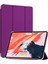 Apple iPad Pro 12.9'' 2021 5. Nesil Kılıf (A2378-A2461-A2379-A2462) Slim Translucent Back Smart Cover Mor 1