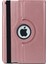 Apple iPad 10.2'' 9. Nesil (A2602-A2604-A2603-A2605) Kılıf 360 Rotating Stand Deri Rose Gold 2