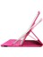 Apple iPad 10.2'' 9. Nesil (A2602-A2604-A2603-A2605) Kılıf 360 Rotating Stand Deri Rose Gold 4