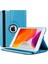 Apple iPad 10.2'' 9. Nesil (A2602-A2604-A2603-A2605) Kılıf 360 Rotating Stand Deri Mavi 1