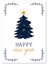 Yılbaşı Tebrik Kartı-Happy New Year Card-Yılbaşı Kartpostalı 2