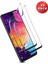 Samsung Galaxy A50 Crystal Seramik Nano Ekran Koruyucu Siyah (2 Adet) 2