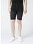 Cepli Siyah Erkek Şort 3