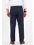 Erkek Büyük Beden Klasik Lacivert Kumaş Pantolon 2