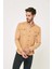 Çift Cepli Çıtçıtlı Gabardin Gömlek 1