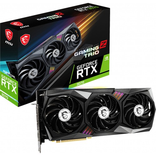 Msı Geforce Rtx 3070 256 Bit Gddr6 Gaming Z Trıo 8g Lhr Ekran Kartı