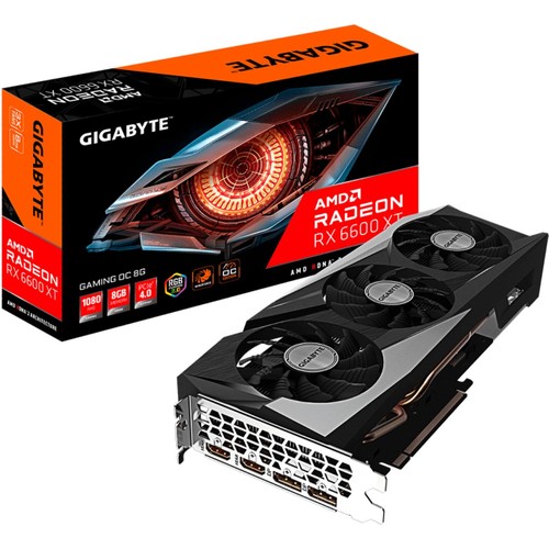 Gigabyte Radeon Rx 6600 Xt Gaming Oc 8g 8gb 128 Bit Gddr6 (Pcı-Express 4.0 + Hdmı) Ekran Kartı GV-R66XTGAMING Oc-8gd
