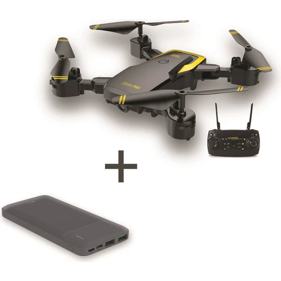 Corby CX007 Zoom Pro Smart Katlanabilir Drone + PSM71 Powerbank 10.000 Mah