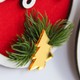 Bonvos Yılbaşı Çam Ağacı Süsleri, Yeni Yıl Kırmızı Ağaç Süsü 4 Adet