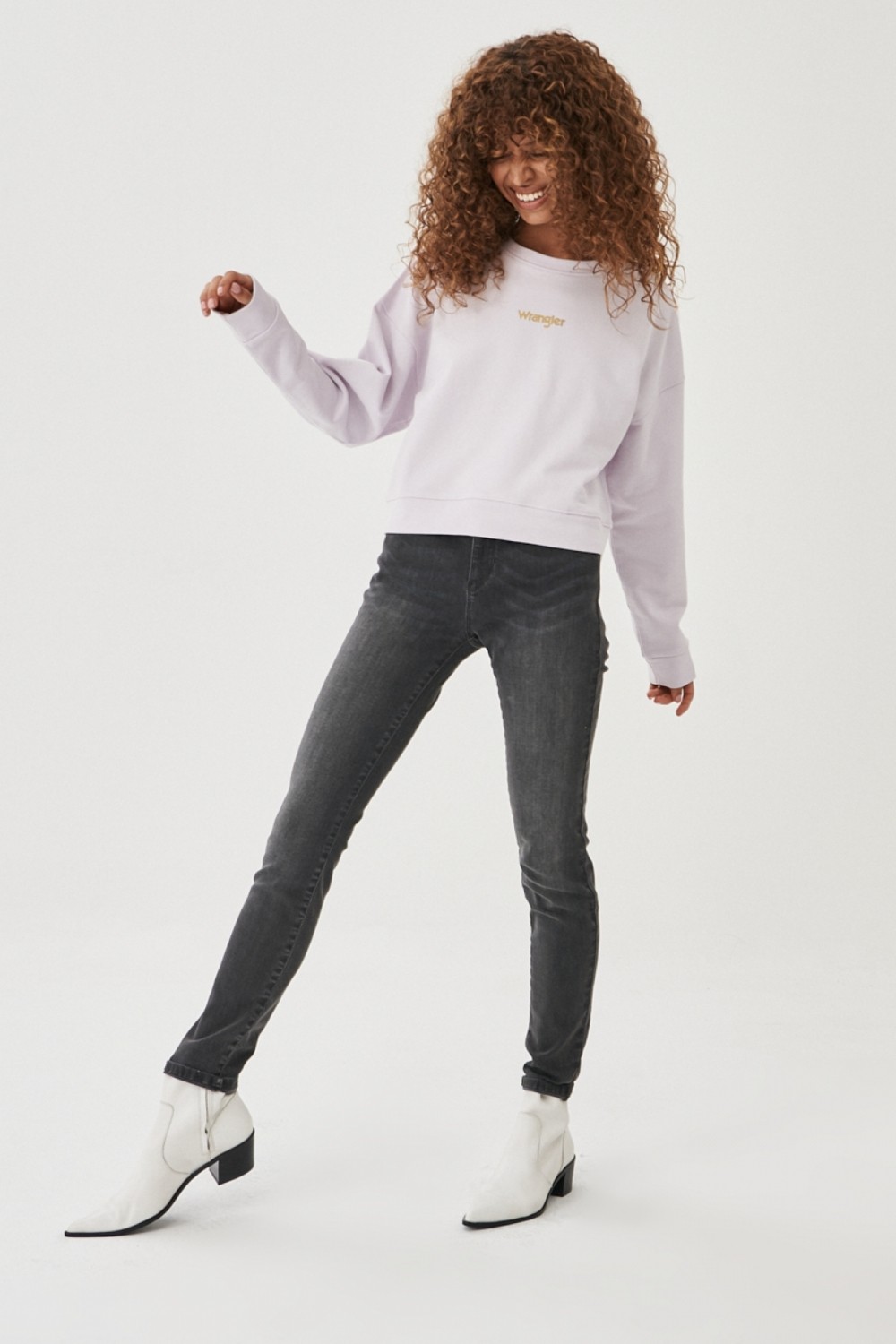 Wrangler Kadın Skinny Fit Normal Bel Denim Esnek Jean Kot Pantolon görsel 3