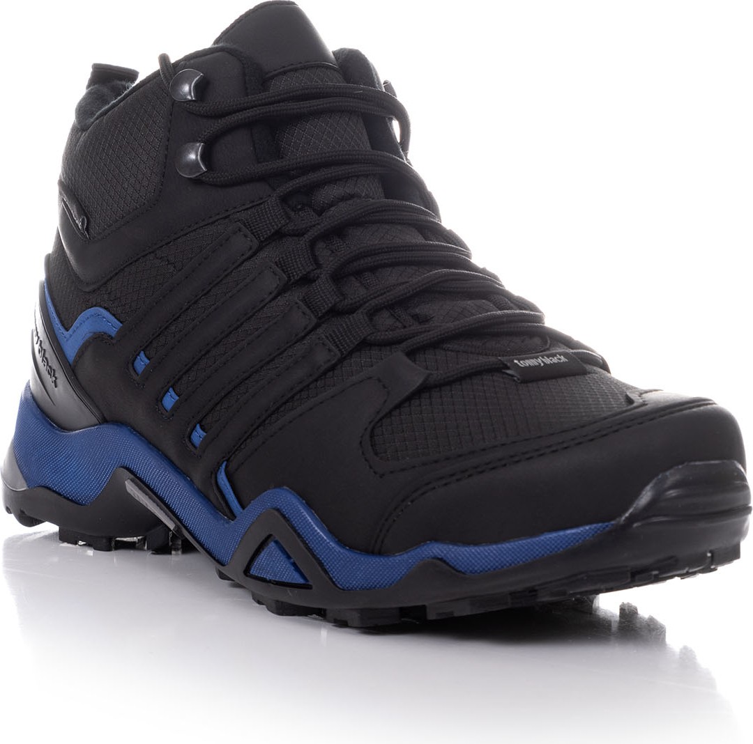 Tonny Black Erkek Trekking Bot Dayanıklı Kumaş Su Geçirmez Kaymaz Tabanlı Bağcıklı Outdoor görsel 2