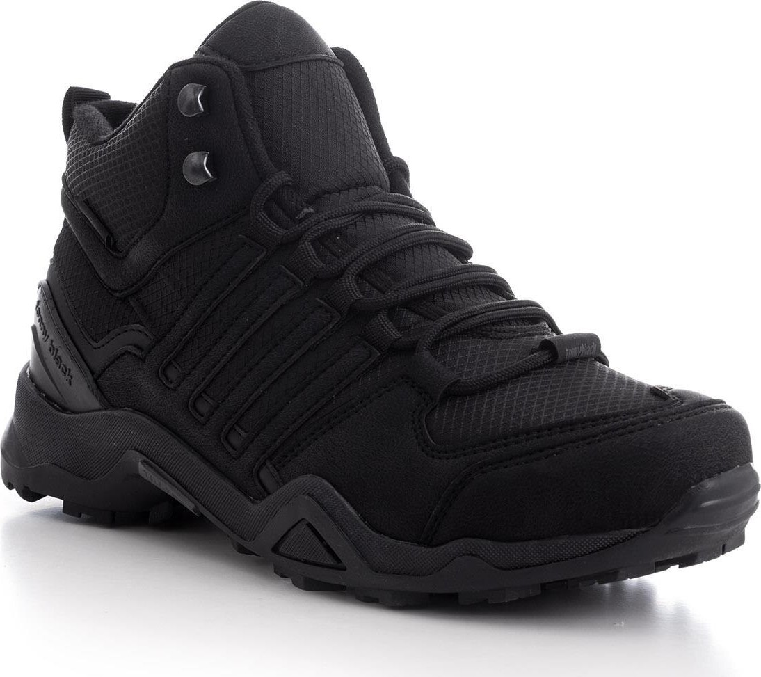 Tonny Black Tonnyblack Unisex Trekking Bot Siyah Füme Su Geçirmez Malzeme ile Kışlık Rahat Taban TB242