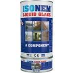 İsonem Liquid Glass 4 kg Şeffaf Sıvı Cam Su Yalıtımı ve Zemin Kaplama Özelliği ile Balkon Teras Uygulaması