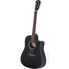 Valler AG240 BK Akustik Gitar (Kılıf ve Pena Hediyeli)